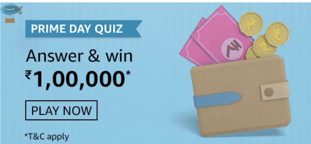 Amazon Eureka Forbes Quiz Answers Win – Rs.10000