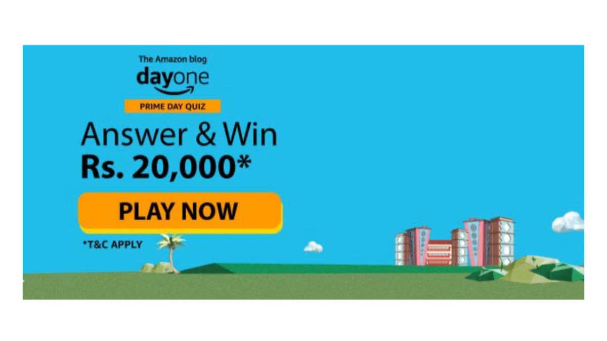 The Amazon Blog Day One Quiz Answers Win – Rs.20,000