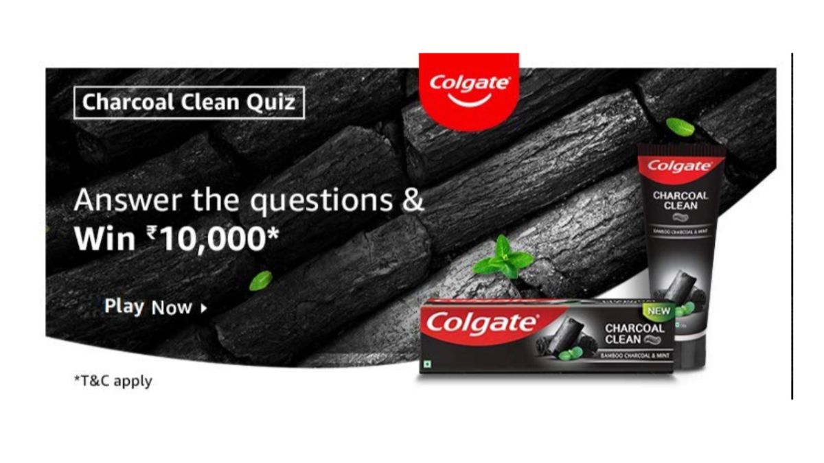 Amazon Charcoal Clean Quiz Answers – Win Rs.10,000