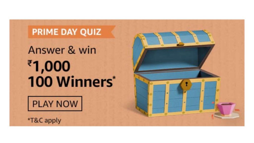 Amazon Prime Day Quiz Answers 