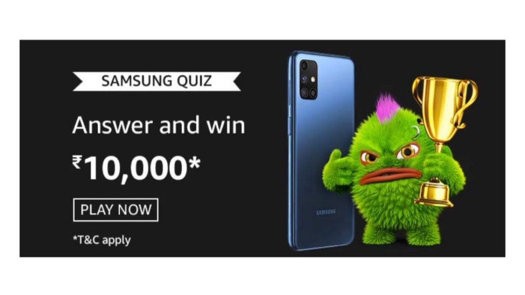 Amazon Samsung M51 Quiz Answers
